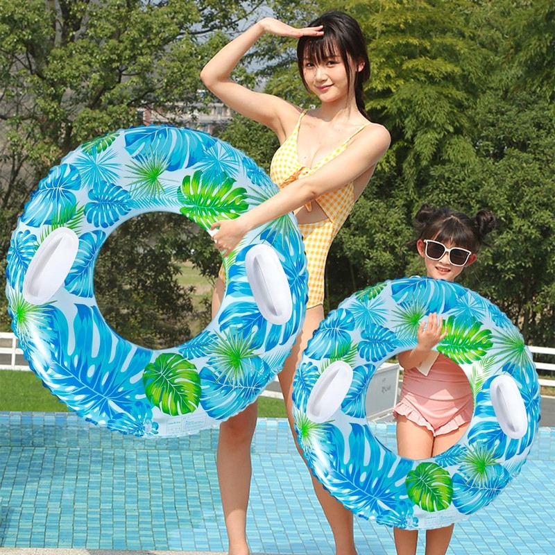Formemory Float Ring with Vinyl Repair Tape, 2 Pieces Included,