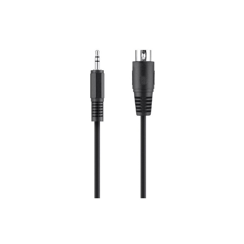 Belkin 1m Audio Stereo Cable 3.5mm Male/Male - Black