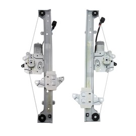 TRQ Front Window Regulator Kit Power Window Regulator & Motor Assembly Compatible with 2014-2020 Nissan Rogue