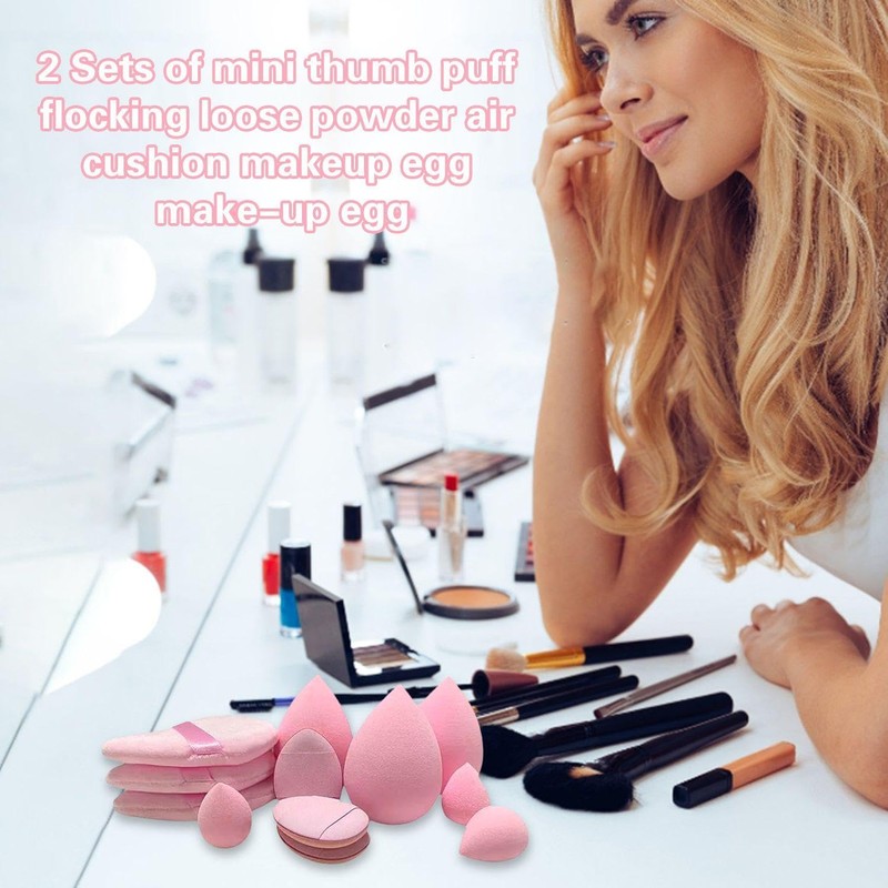 Pack of 24 Beauty Tools, Sponge Tassel, Multifunctional Makeup Tool,