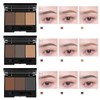 Brow Powder Kit – Long-Lasting 3-Color Brow Filler for Full,