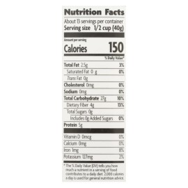 Nature's Path Organic Oats-Old Fashioned Case of 6 18 oz Dried Rolled Oat Flakes/Oatmeal for Food Use