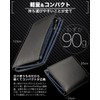 [Number7] Men's Bifold Wallet, Genuine Leather, Carbon Leather, Bifold L-Shaped