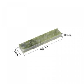 uxcell Sharpening Stones 10000 Grit Green Agate Whetstone 100mm x 20mm x 10mm Knife Sharpener Stone