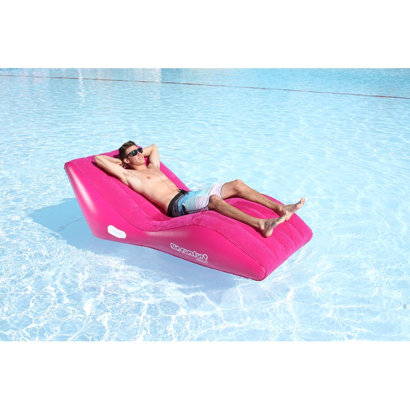 Airhead SUN COMFORT COOL SUEDE Zero Gravity Lounge, Raspberry