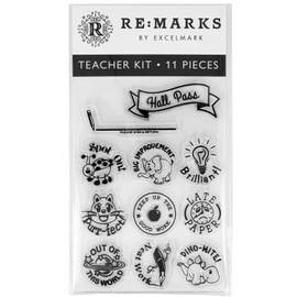 Cling stamp set (teacher)