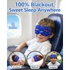 BeeVines Kids 3D Contoured Sleep Mask, 100% Blackout Sleeping Eye