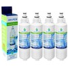 4x AH-PCN kompatibel für Panasonic Kühlschrank Wasserfilter CNRAH-257760, CNRBH-125950, NR-B53V1-X1D
