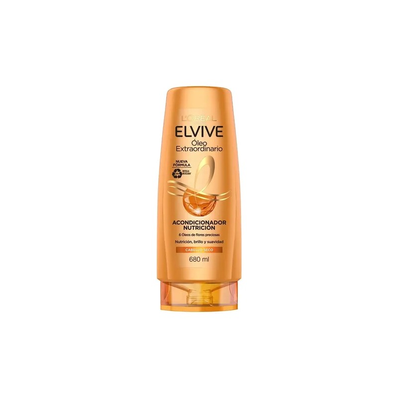 Acondicionador L'oréal Elvive Oléo Extraordinario 680 Ml