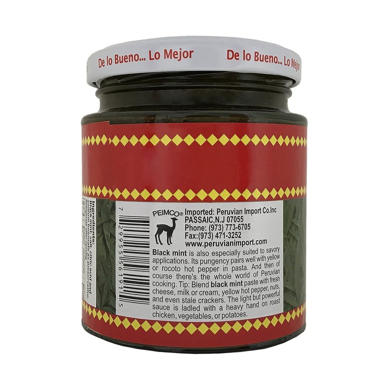 Inca's Food Huacatay - Black Mint Paste - 7.5 Oz.