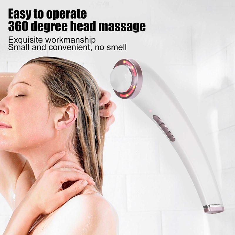 EMS Electric Head Massager Light Therapy Hair Growth Vibration Scalp