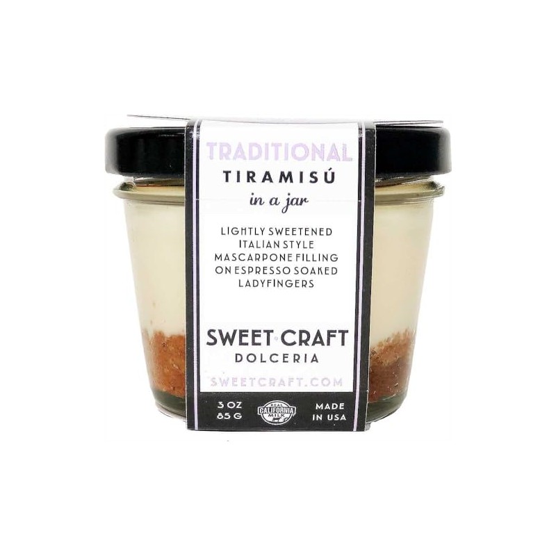 Generic Sweet Craft Dolceria Tiramisu Individual, 3 oz, 12 Pack