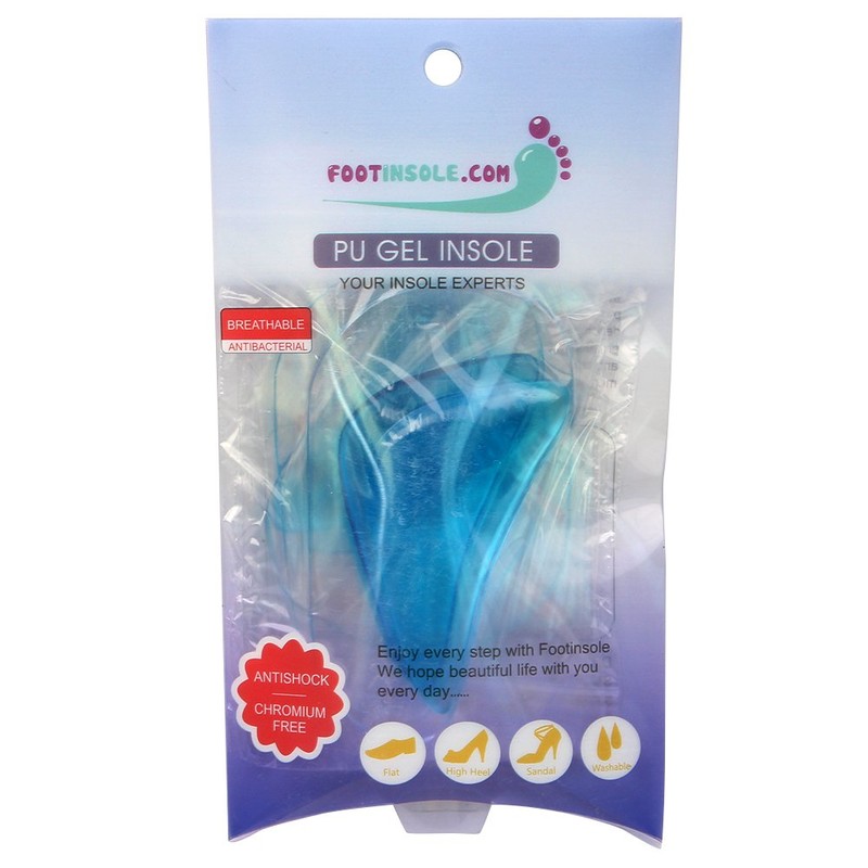 Arch Support Insoles Pu Gel Foot Massage Flat Feet Insoles