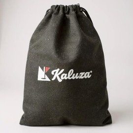 Kaluza Golf Valuables Bag – Premium Cotton-Blend Drawstring Pouch for Tees, Accessories, Jewellery & More – Durable Golf Tee Bag – Black with Logo
