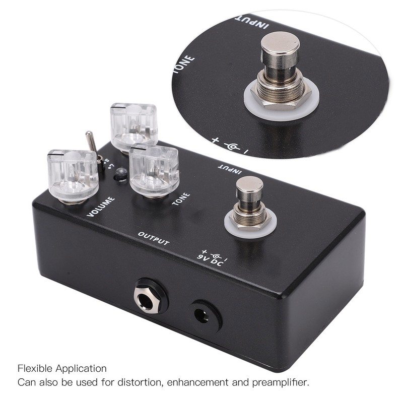 Guitar Effect Pedal Super Rat True Bypass Distortion Portable Adjustable