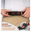 BULLIANT Men's Ratchet Belt 2 Pack-Click Leather Belt Adjustable for