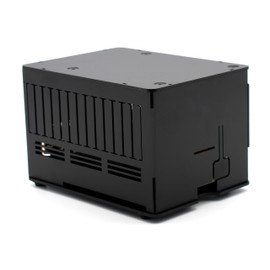 KKSB HAT Case for Raspberry Pi 5 - Space for Standard Hats and Low-Profile Cooler or Heatsink - Made of Sandblasted Anodized Aluminum