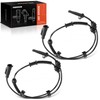 A-Premium 2PC Set Rear ABS Wheel Speed Sensor Compatible with