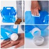 DTOL 5L Folding Drinking Water Container Storage Bag Pouch for