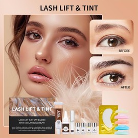 Lash Lift Kit - Lash Lift and Tint Kit Eyelash Perming Kit Lash Perm kit Eyelash Lift Kit semi-permanent Curling Lifting Perming Wave For Beauty Salon Home Use All Tools Included