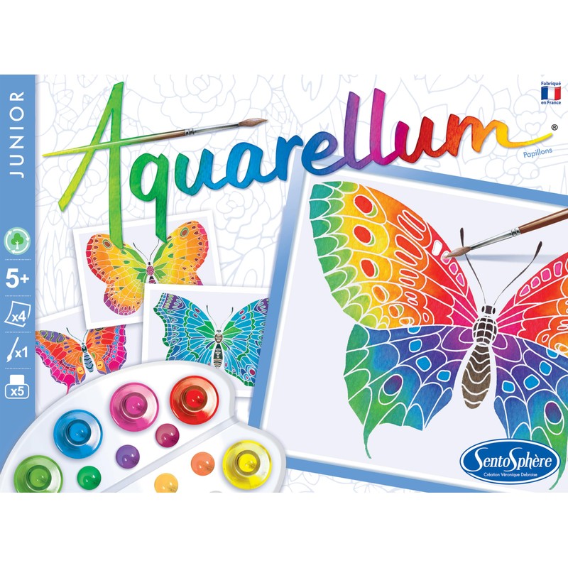 Sentosphère Aquarellum Junior 3900661 - Set per dipingere con acquerelli