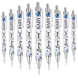 Diartpaint Blueberry Baby Shower Favors Ballpoint Pens Bulk 45pcs