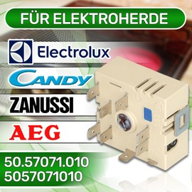 Power Regulator for Burner of Electric Hob 13A 240V with the Original Code 50.57071.010 for EGO 315078824/2 3150788242 for AEG for Electrolux - MADE IN EUROPE - Warranty 5 Years - ONIX TECH