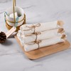 Pre Rolled Napkin and Bamboo Cutlery Set - 50Pack Bamboo