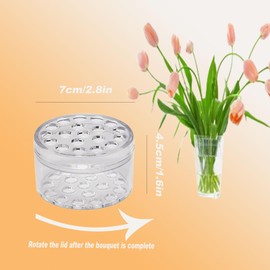 fghuim Spiral Ikebana Stem Holder,3pcs Stem Holder for Vases,Spiral Flower Stem Holder DIY Bouquet Twister, Flower Floral Arrangement Holder for Vases Décor.