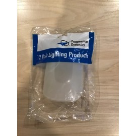 Progressive 780/782 RV 12 Volt Dome Interior Light Opal Plastic Lens 2 Pack