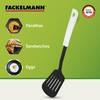 Fackelmann Slotted Turner Arcadalina of, Black/White, 34 x 8 x