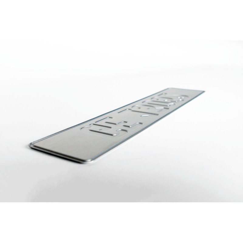 Switzerland European License Plate - Random Characters