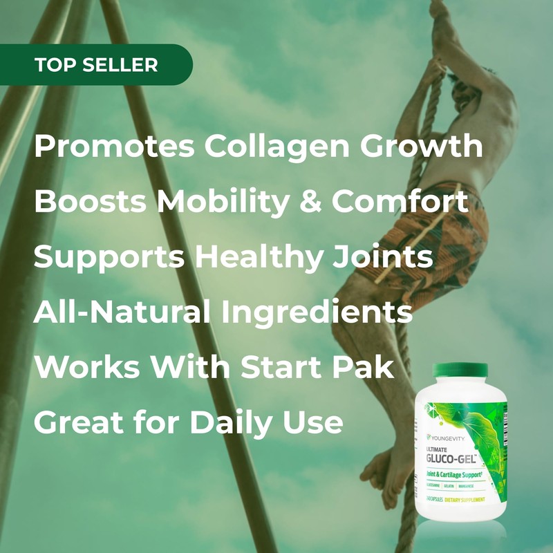 Youngevity Ultimate Gluco-Gel -for Tendons, Bones & Cartilage | Contains