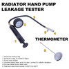 CXPRO 28pcs Universal Radiator Pressure Tester Kit, Tester Pneumatic Vacuum