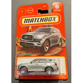 Matchbox ‘22 Infiniti QX80 #033 MBX ‘24 Series Dark Silver VHTF!