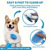 6pcs Dog Bath Brush Kit with Towel & Washing Gloves,