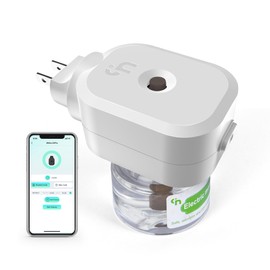 Moskiller Mosquito Repeller, Bluetooth APP Control Electronic Mosquito Repellent Plug in, Include 1 Pack 280 Hr Repellent Refills for Home, Bedroom, Office, Kitchen