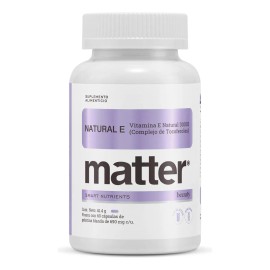 Complejo De Vitamina E, Vit E 60 Softgels, Natural E, Matter Sabor N/A