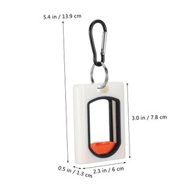 Operitacx 2stücke Hängender Kabelbinder-halter Leuchtender Kabelbinder-organizer Tragbare Aufbewahrung Für Kabelmanagement Robuste Und Langlebige Abs-materialien Für Elektriker Und