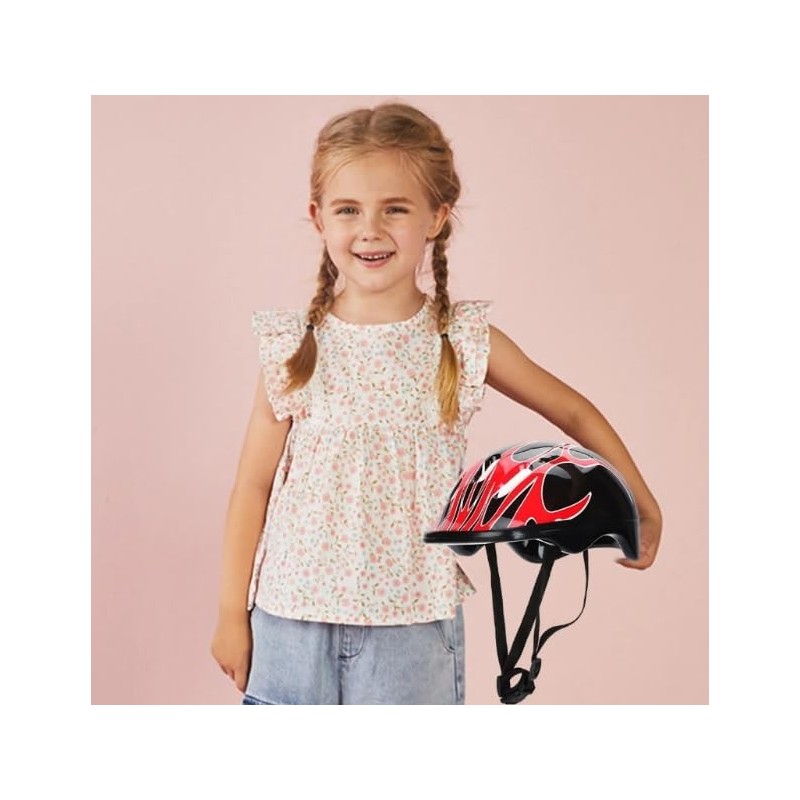 Child Bike Helmet, Lightweight Design, 58-61 cm Adjustable Size, 11