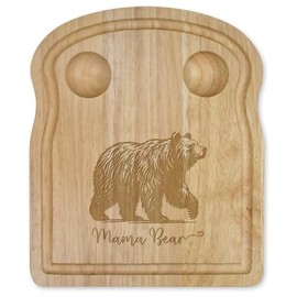 'Mama Bear' Wooden Breakfast Board (WB00087184)