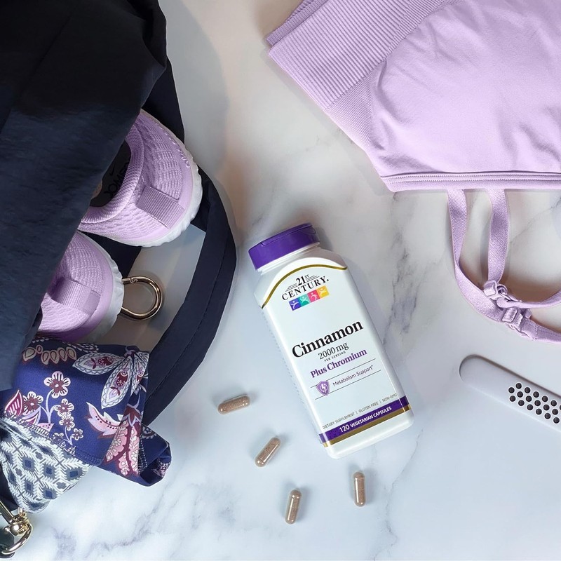 21st Century Cinnamon 2000 mg Per Serving Plus Chromium Vegetarian