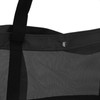 Mesh Beach Bag Multifunction Mesh Design Top Zipper Keep Freshness