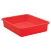 Red Large Plastic Letter Tray