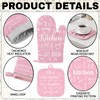 Culudea Pink Kitchen Accessories Set 10 Piece - Cute Baking