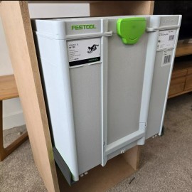 3DEXCEL Festool Systainer3 Mounting Rails 1 Pair (Strong ABS) - Mounting Screws Included