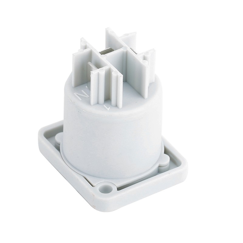 10Pcs 3 Cores 20A Amplifier Audio Chassis Plug Connector Power