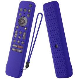 Silicone Cover for Sony RMF-TX800U RMF-TX900U Voice Remote Contorl 2022, Anti-Shock Protective Case Compatible with Sony 4K Ultra HD TV X80K X90K X95K Series Remote (Midnight Blue)