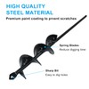 Aracombie Garden Auger Drill Bit for Planting, 3/8" Hex Drive