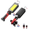 Rechargeable COB LED Work Light - Magnetic Hands-Free Trouble Light